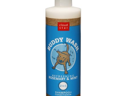 Cloud Star Buddy Wash Dog Shampoo - Rosemary & Mint 473ml Online Hot Sale