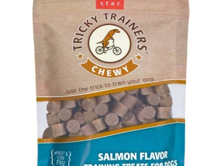 Cloud Star Chewy Tricky Trainers Salmon Dog Treats 142g For Cheap