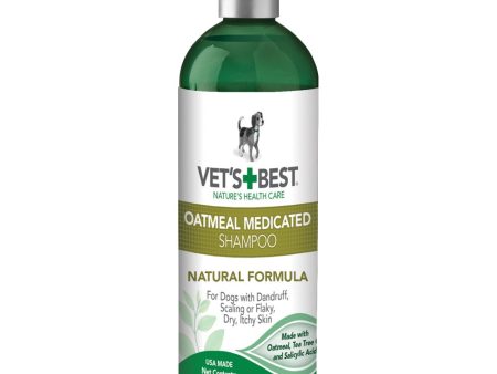 Vet s Best Oatmeal Medicated Shampoo For Dogs 470ml Sale