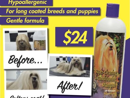 ZZZ #1 All Systems Super Cleaning & Conditioning Pet Shampoo Discount