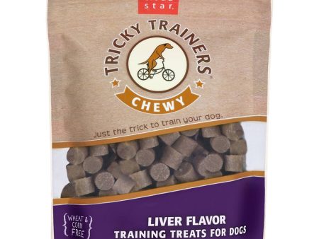 Cloud Star Chewy Tricky Trainers Liver Dog Treats 142g Online